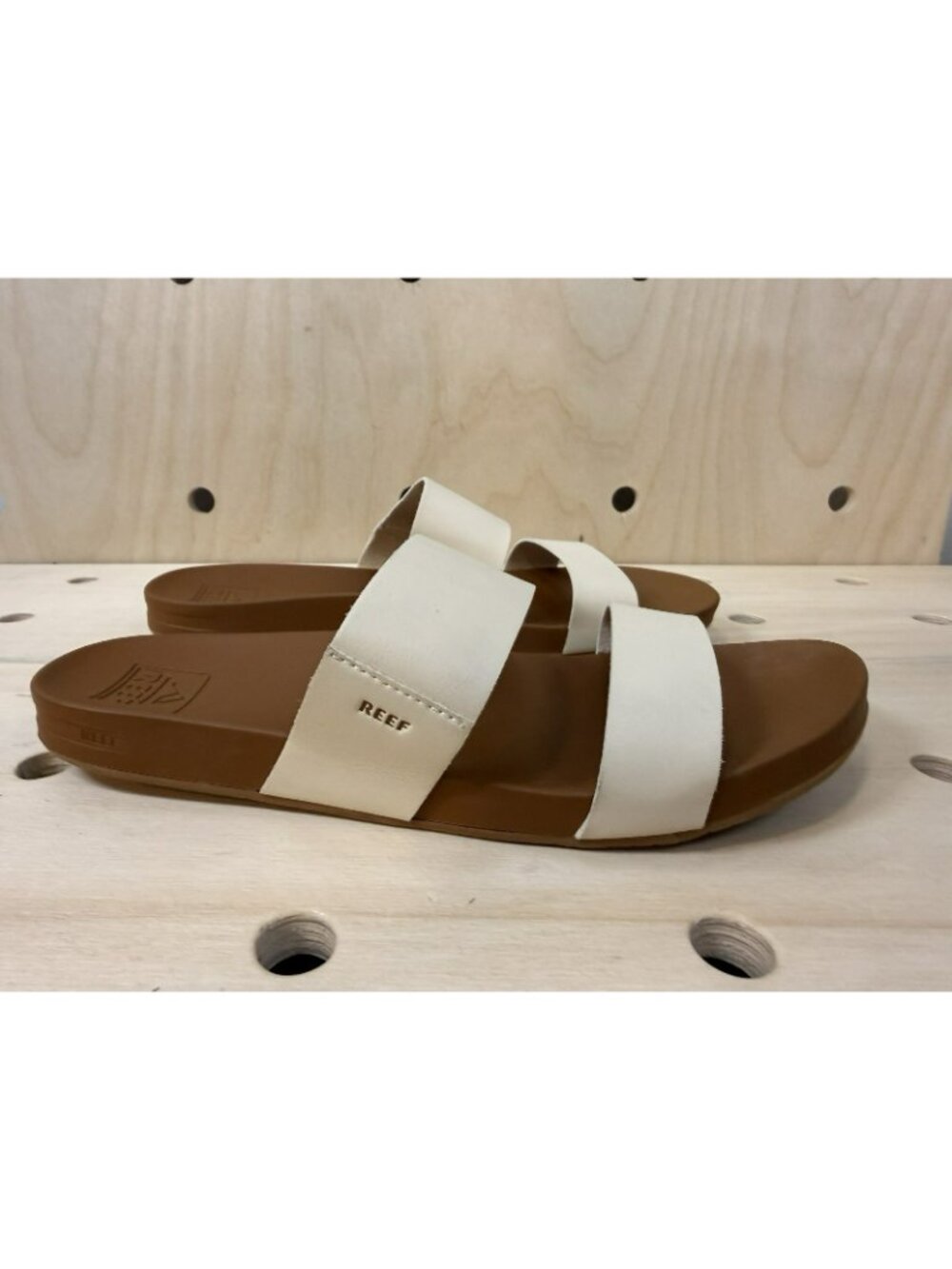 REEF Cushion Vista Women's Slip-on Sandal Ivory Vintage Size 11 - Picture 5 of 11
